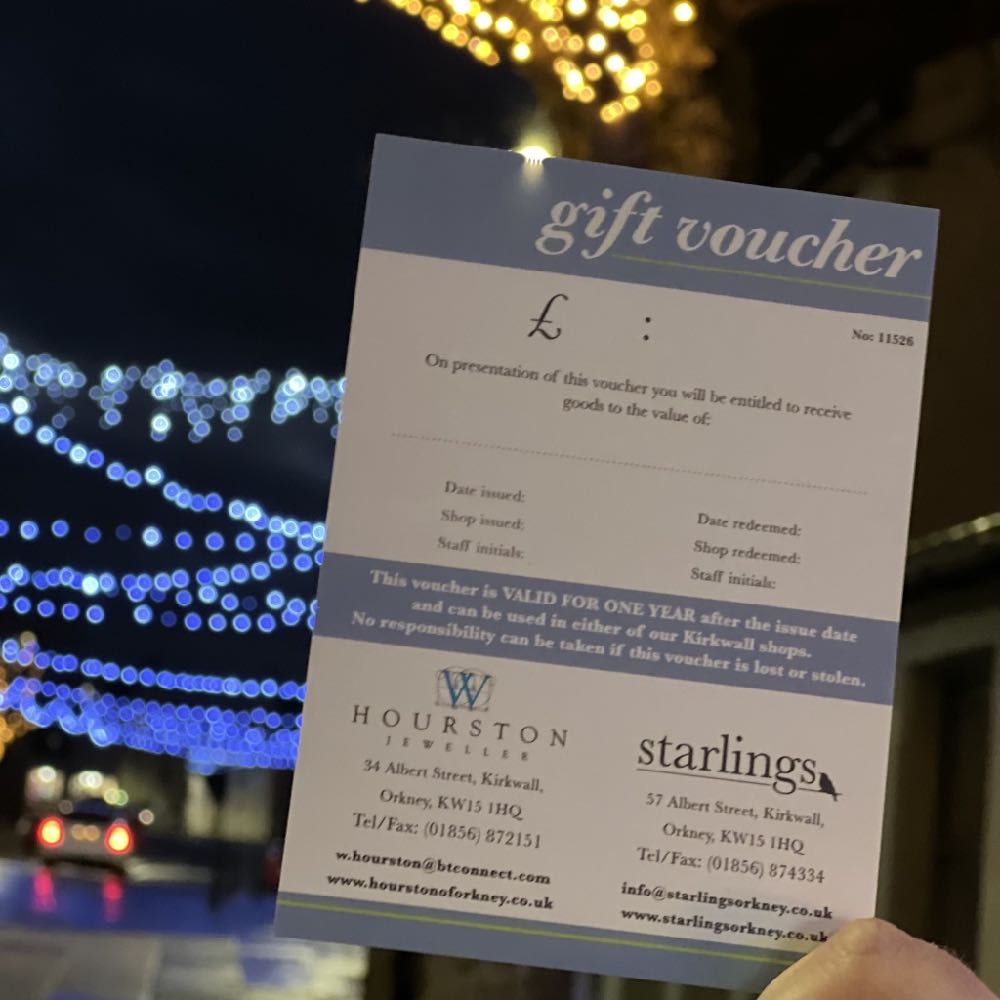 Gift Vouchers