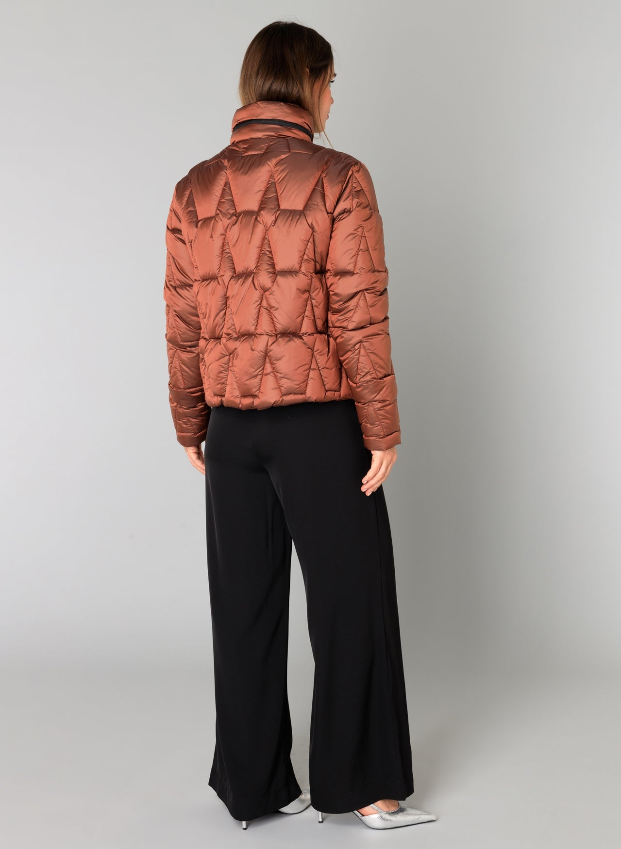 Rust Starlings Yest Zaira Bomber Style Jacket - Rust – Starlings