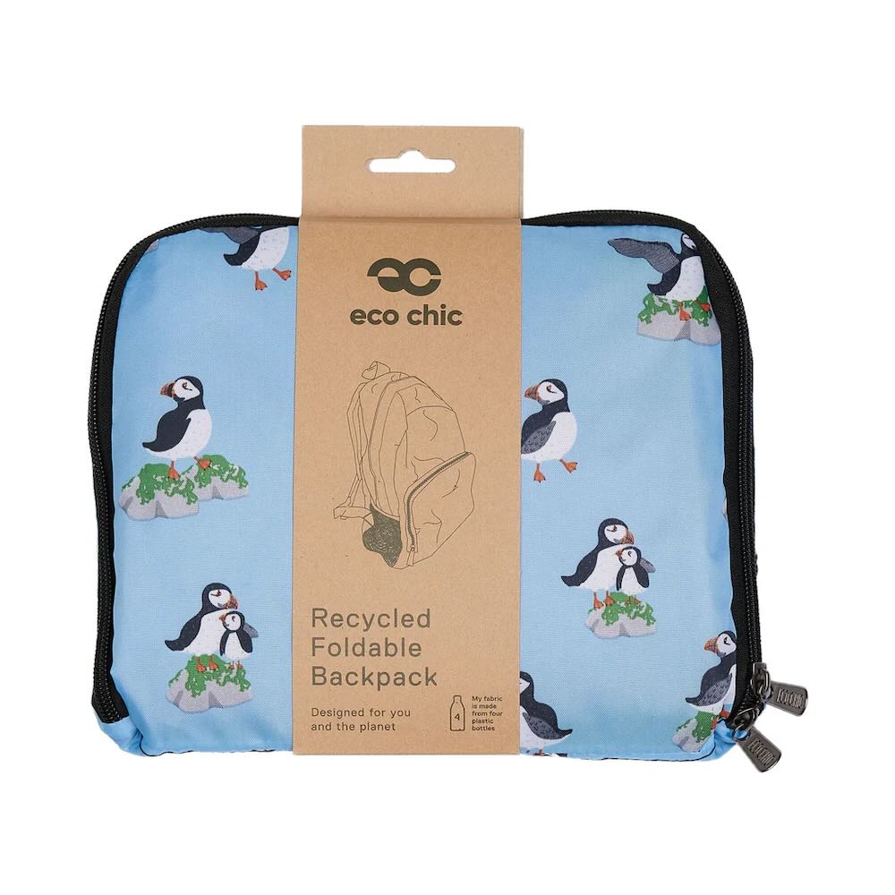 Eco Chic Recycled Backpack Puffin – Starlings